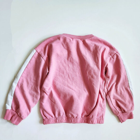 Hello Kitty by Sanrio Girls Pink Strawberry Sweatshirt Size 5 - Picture 3 of 8